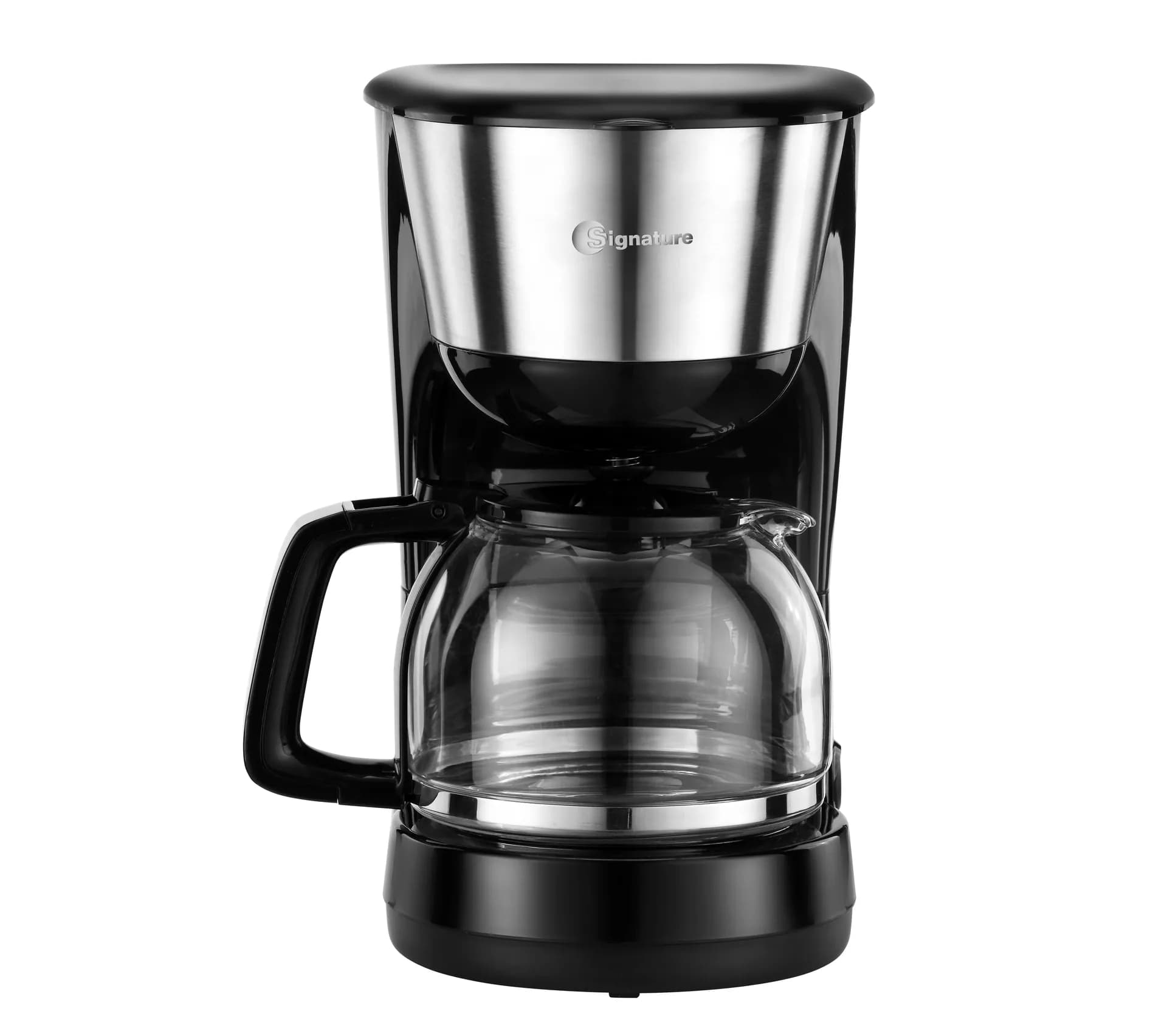 SIGNATURE CA4313 Cafetière Noir Capacité 10 Tasses 1000W