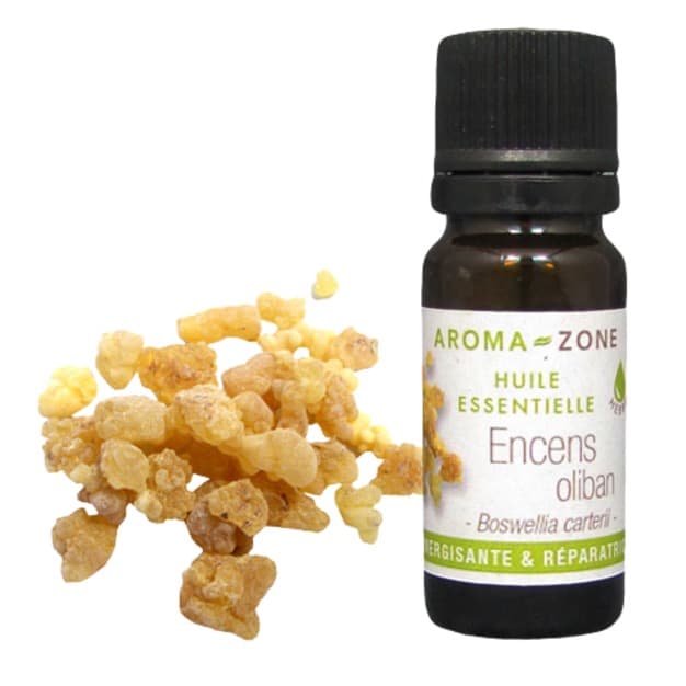 Huile Essentielle d’Encens Oliban BIO AROMA-ZONE Pour L’âme De La Sérénité Et De La Régénération Naturelle